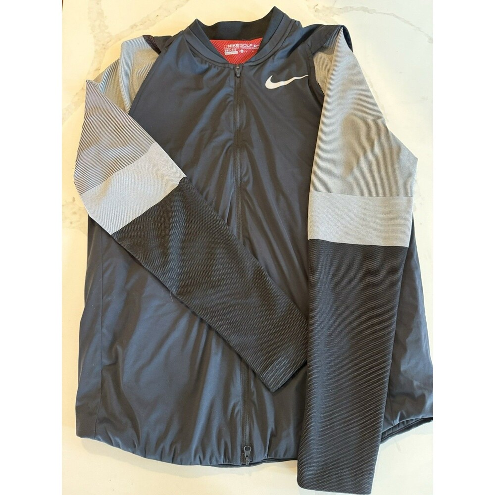 Nike Golf Men's Medium HYPER ADAPT Full Zip Jacket Dri Fit